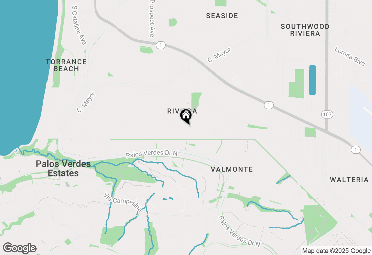 Map of 5407 Via Del Valle, Torrance, CA 90505