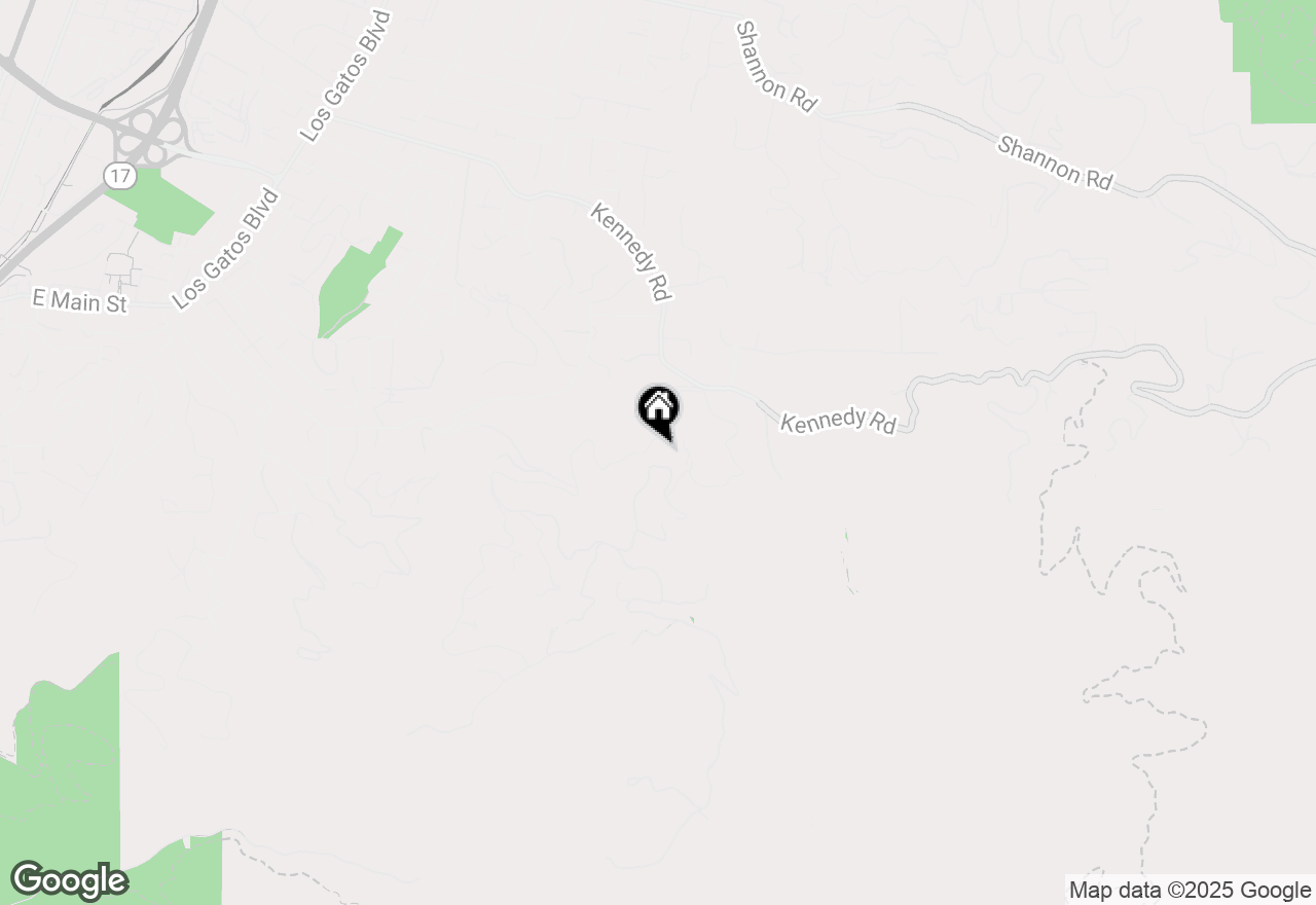 Map of 16541 Cypress Way, Los Gatos, CA 95030