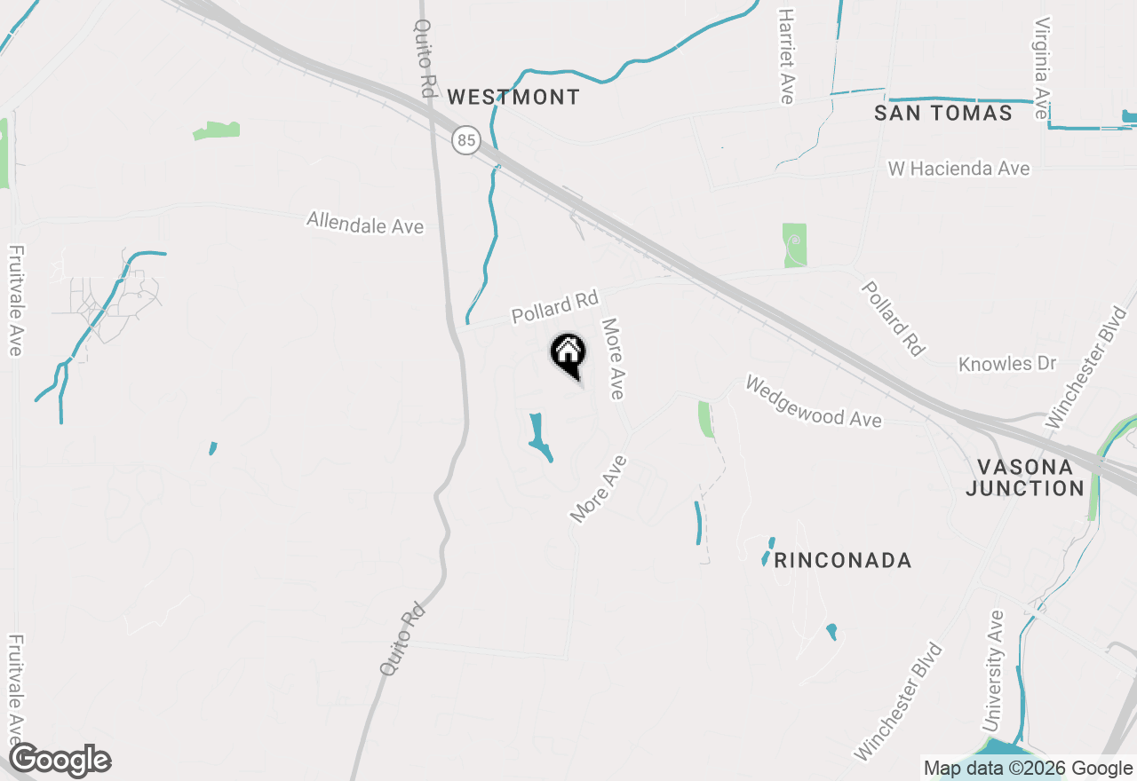 Map of 115 El Porton, Los Gatos, CA 95032