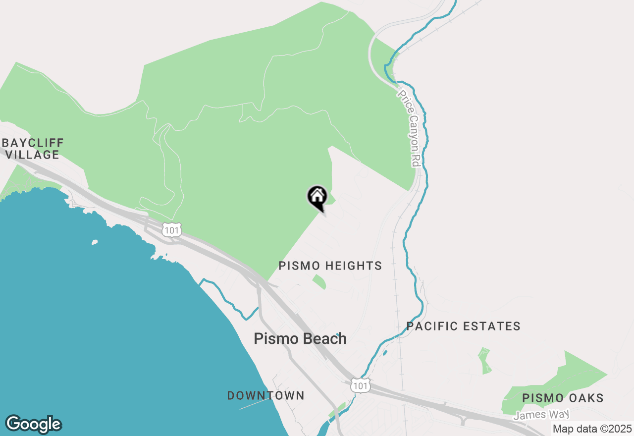 Map of 991 Visalia Street, Pismo Beach, CA 93449
