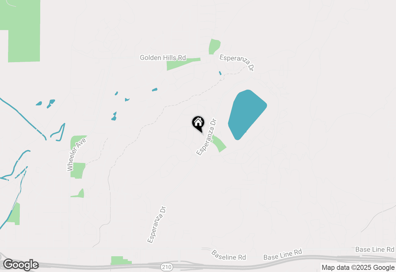 Map of 5795 Blackbird Lane, La Verne, CA 91750
