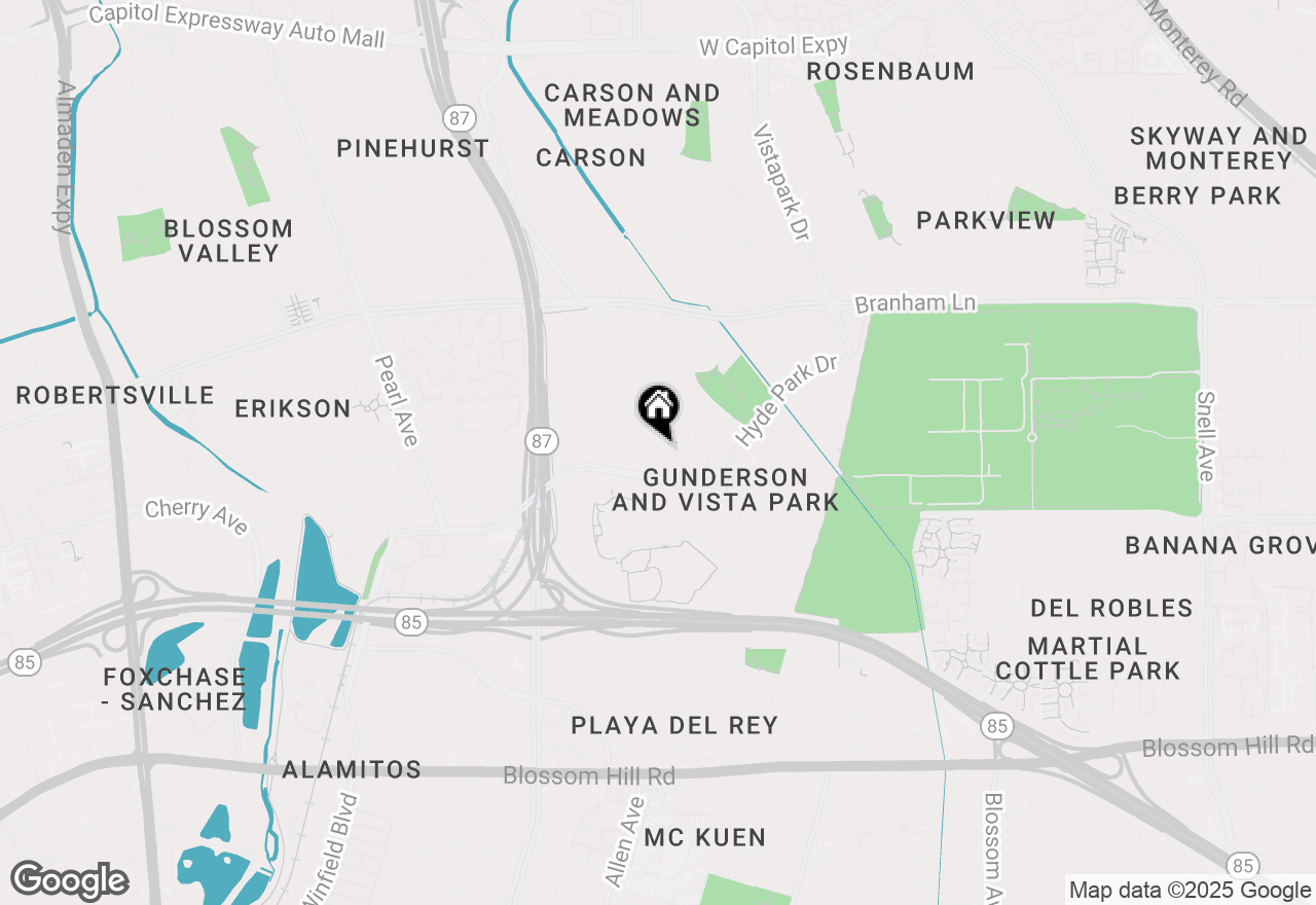 Map of 4999 Massachusetts Drive, San Jose, CA 95136