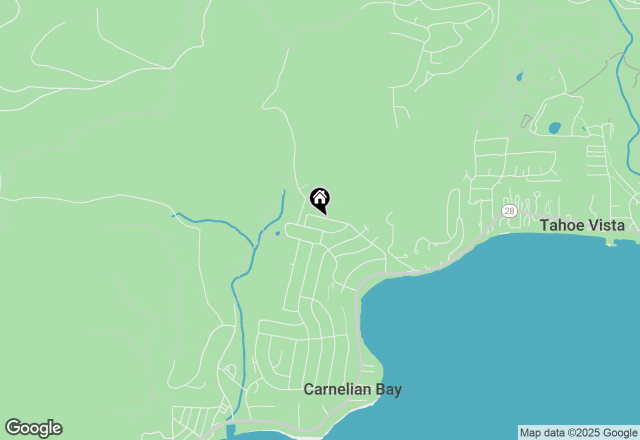 Map of 611 Granite Road, Carnelian Bay, CA 96140