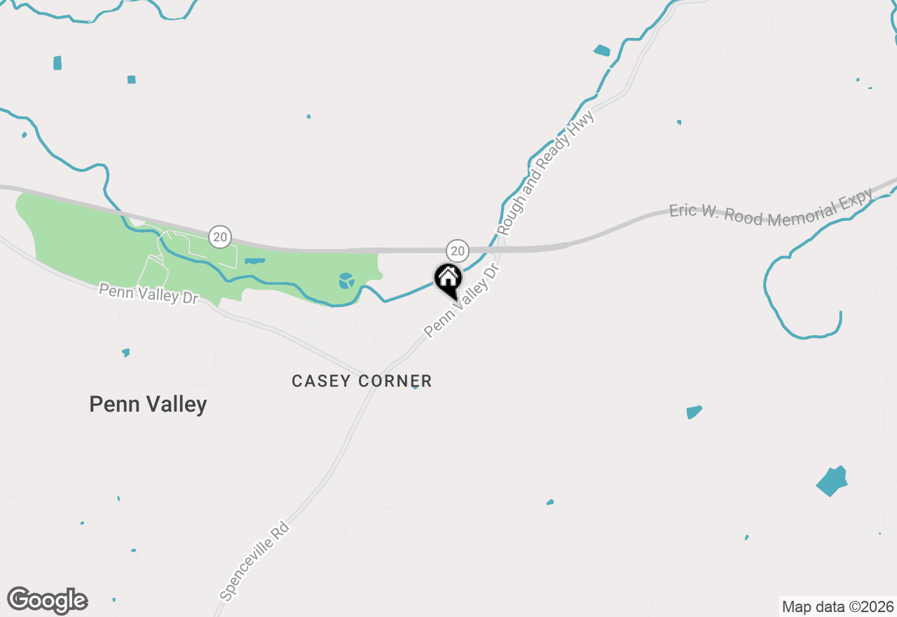Map of 17108 Penn Valley Drive, Penn Valley, CA 95946