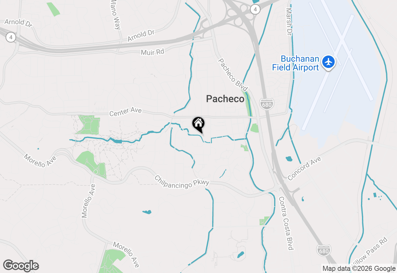 Map of 343 Flaming Oak Dr, Pleasant Hill, CA 94523