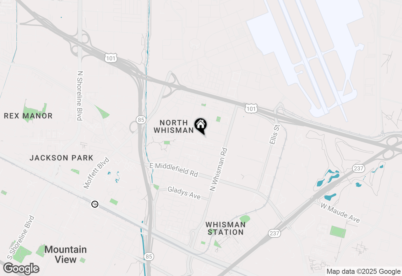 Map of 248 Walker Drive #2, Mountain View, CA 94043