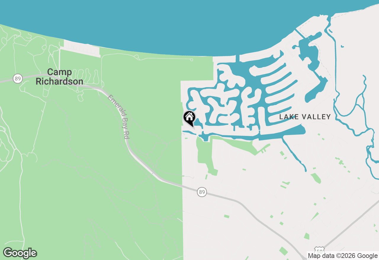 Map of 1870 Venice Drive, South Lake Tahoe, CA 96150
