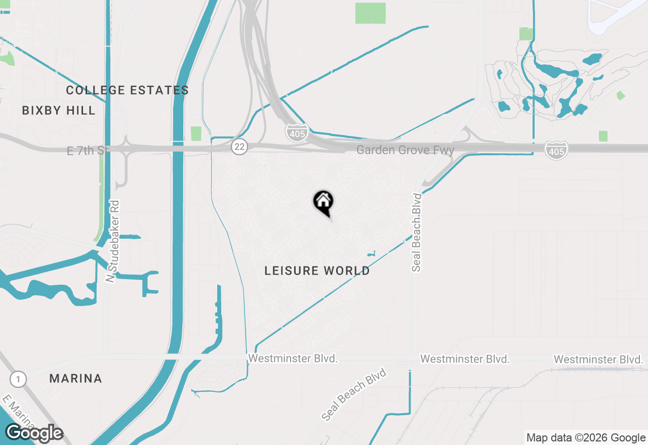 Map of 13370 St Andrews Dr M12-69l, Seal Beach, CA 90740