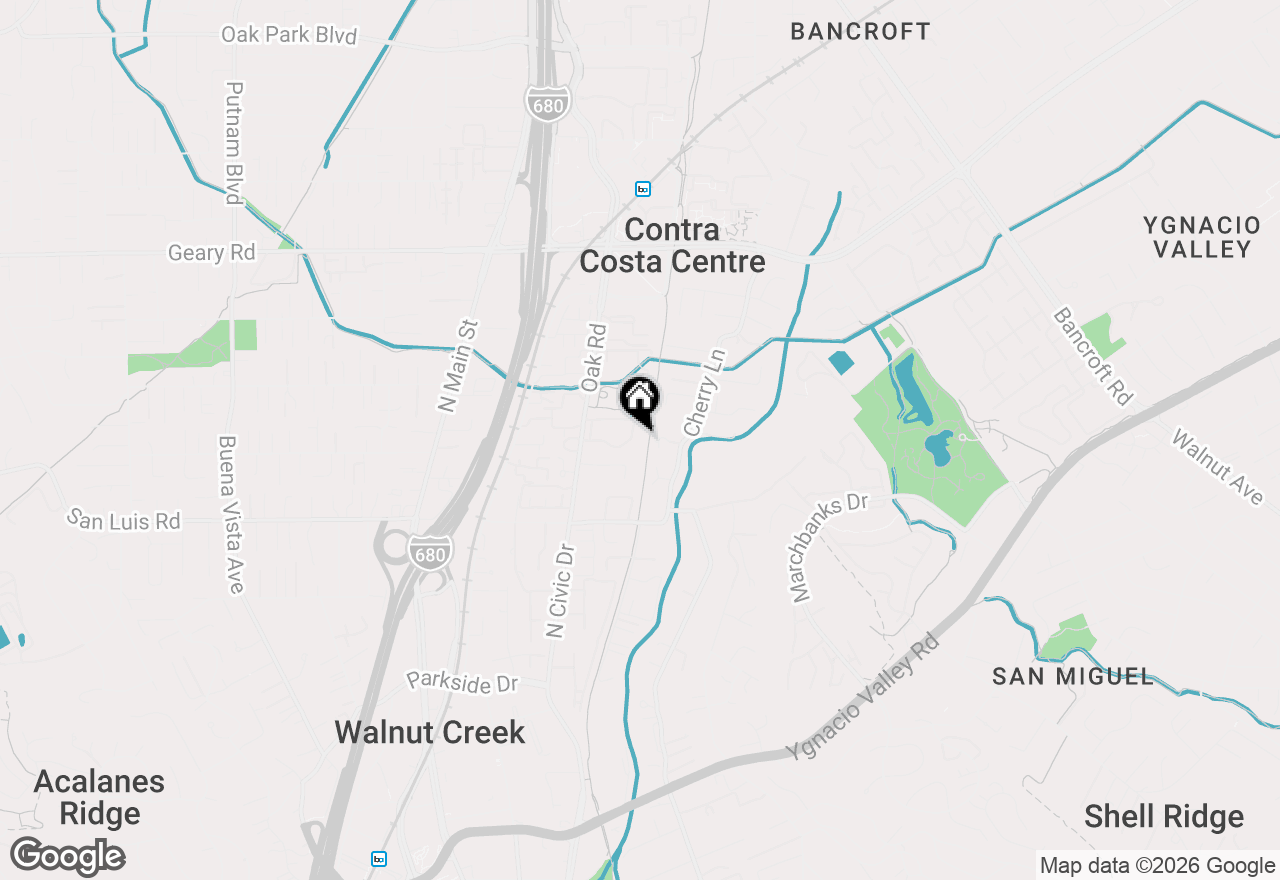 Map of 2586 Oak Rd. #130, Walnut Creek, CA 94597