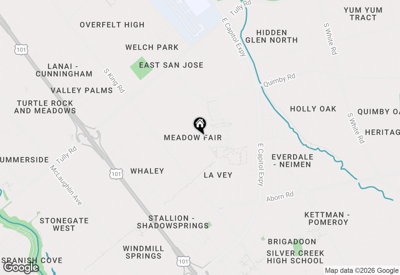 Map of 2720 Puccini Avenue, San Jose, CA 95122