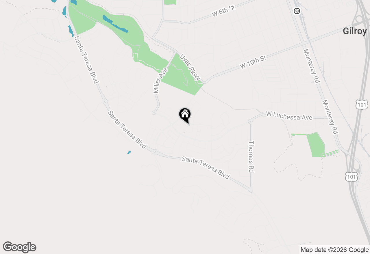 Map of 1202 Sagardia Way, Gilroy, CA 95020