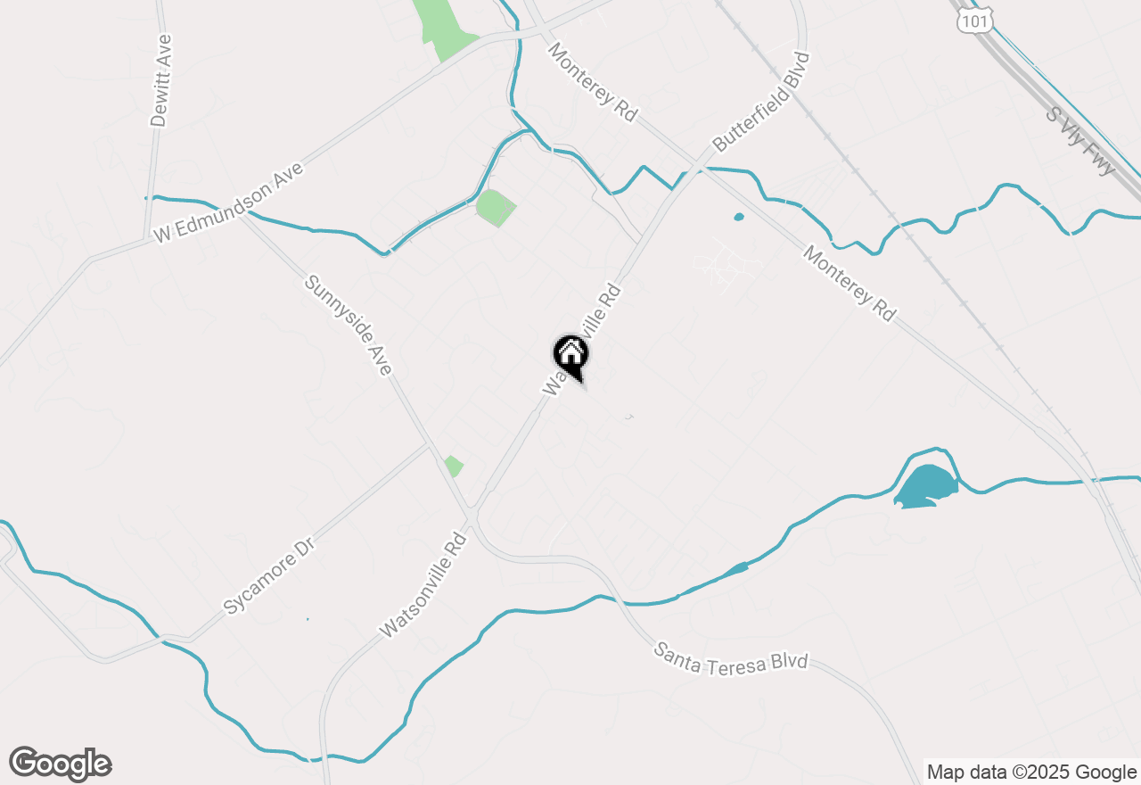 Map of 15175 La Alameda Drive, Morgan Hill, CA 95037