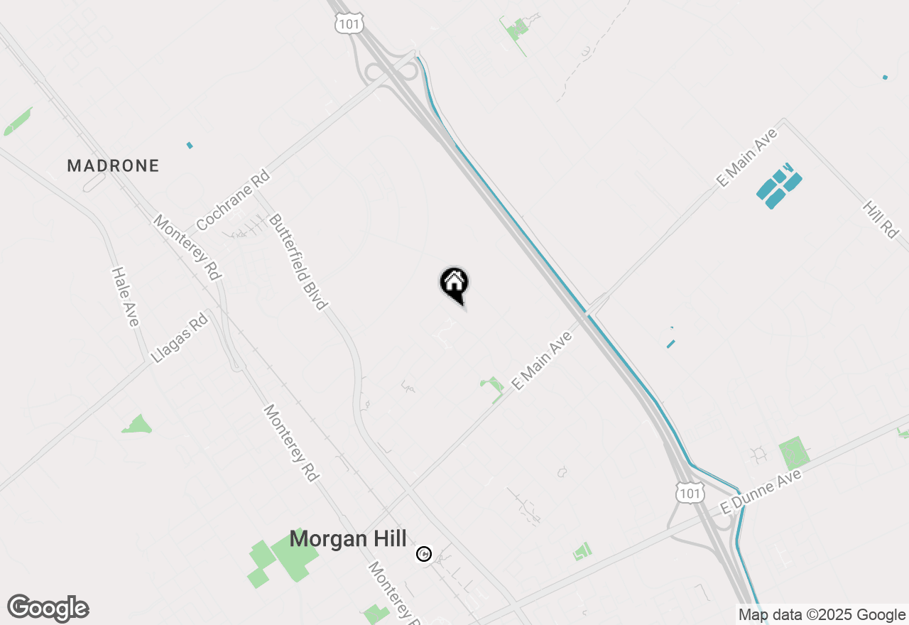 Map of 17734 Lancia Drive, Morgan Hill, CA 95037