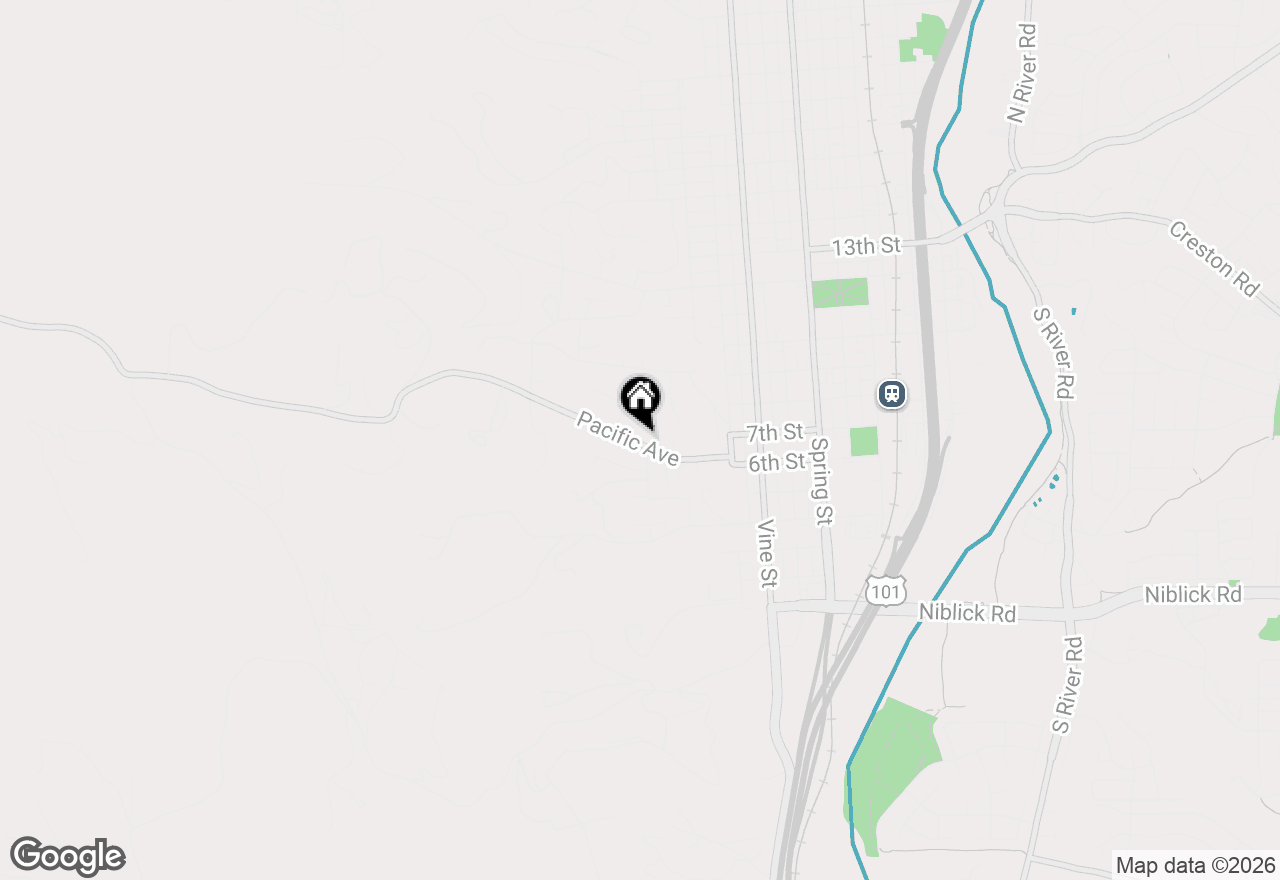 Map of 273 Pacific Avenue, Paso Robles, CA 93446