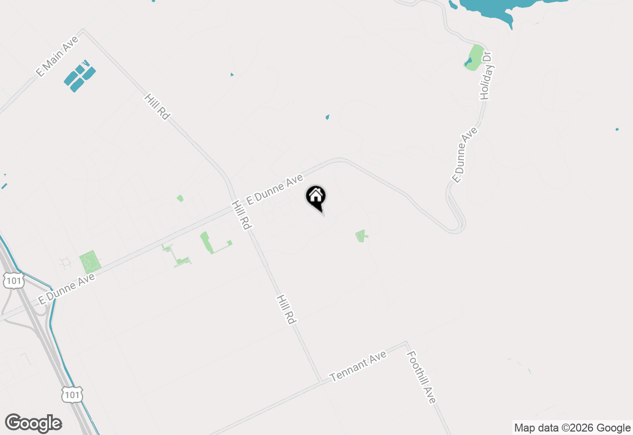 Map of 16790 Sorrel Way, Morgan Hill, CA 95037