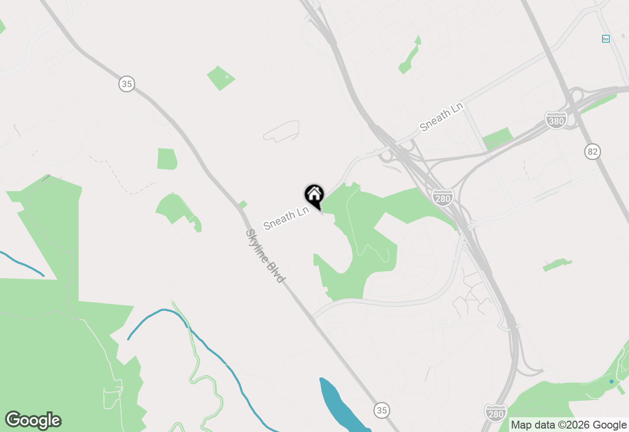 Map of 1231 Claremont Drive, San Bruno, CA 94066