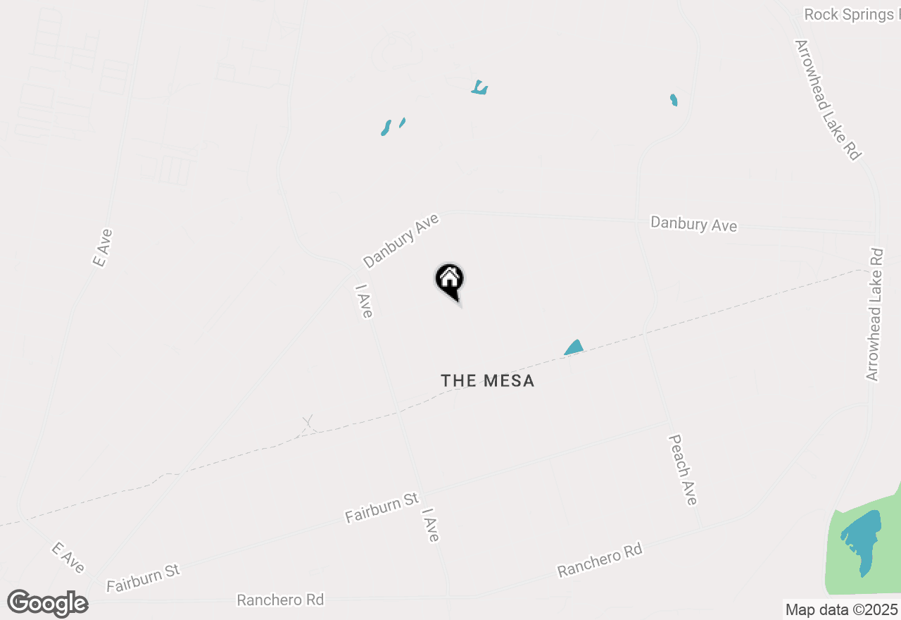 Map of 8095 Minstead Avenue, Hesperia, CA 92345