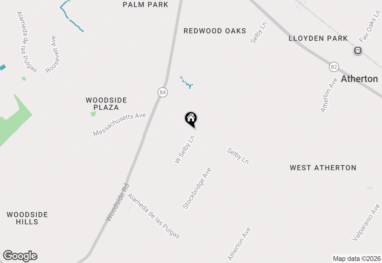 Map of 366 Alexander Avenue, Redwood City, CA 94061