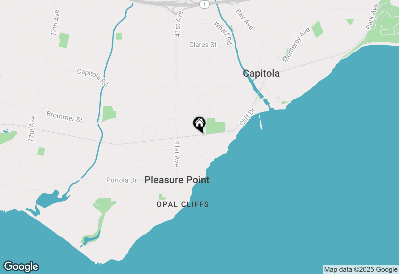 Map of 4435 Nova Drive, Santa Cruz, CA 95062