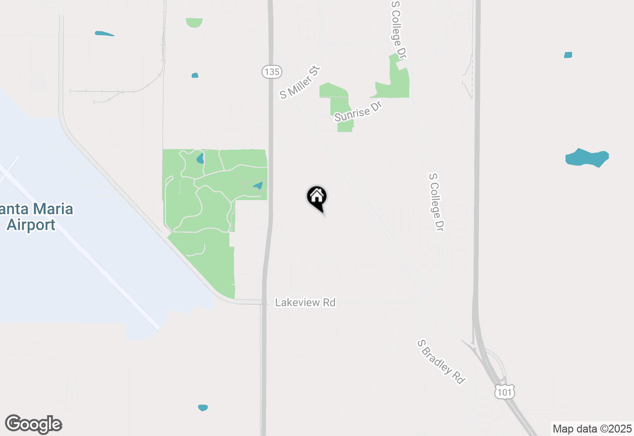 Map of 3261 Willow Glen Drive, Santa Maria, CA 93455