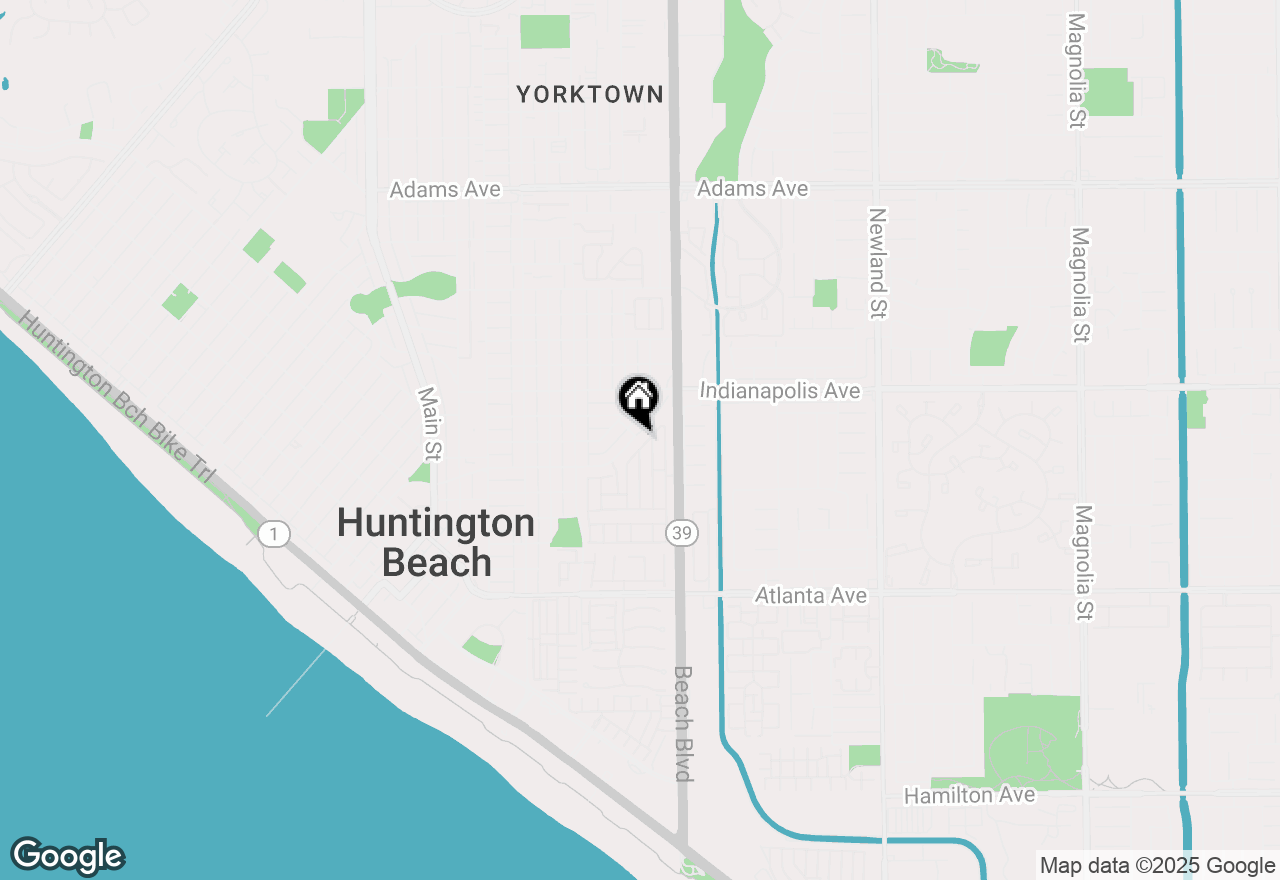 Map of 20701 Beach Boulevard #30, Huntington Beach, CA 92648