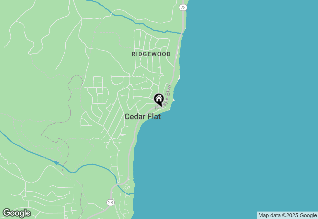 Map of 4165 Ferguson Avenue, Carnelian Bay, CA 96140