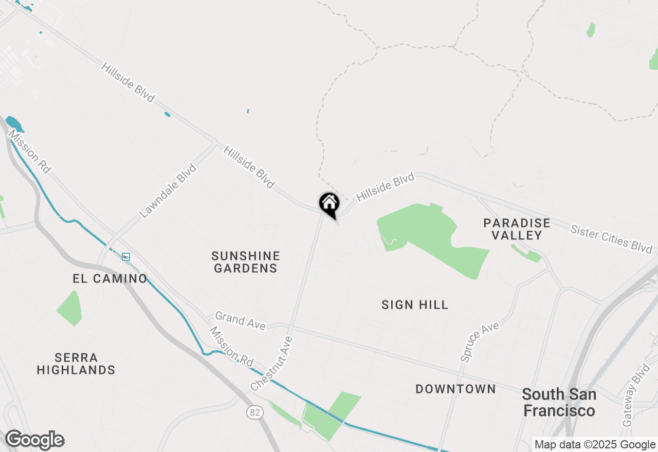 Map of 858 Stonegate Drive, South San Francisco, CA 94080