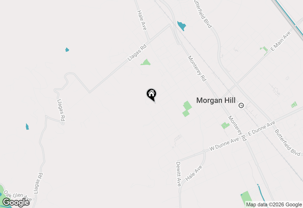 Map of 17845 Elaine Court, Morgan Hill, CA 95037