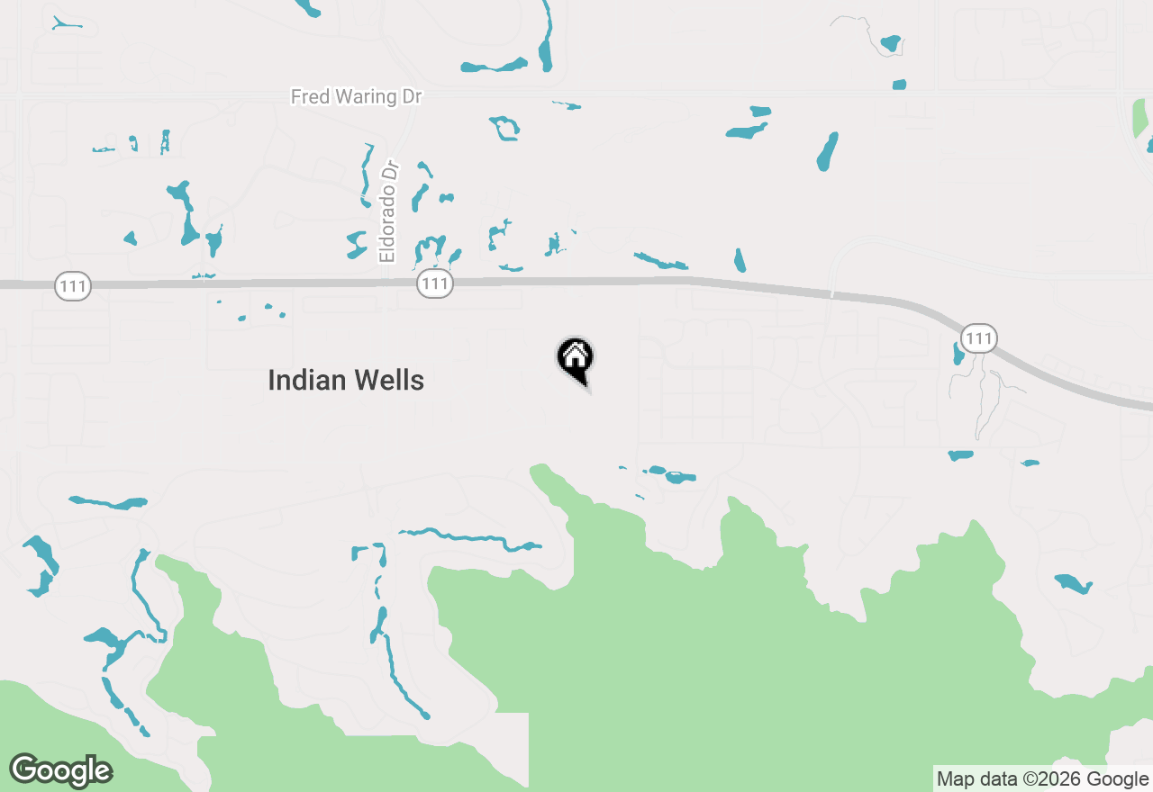 Map of 45644 Indian Wells Ln, Indian Wells, CA 92210