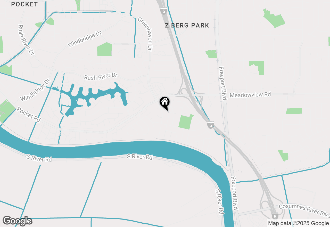 Map of 7663 Greenhaven Drive, Sacramento, CA 95831