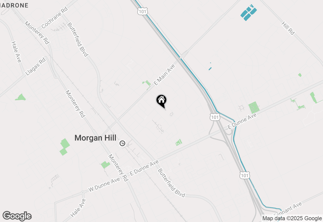 Map of 717 Juliann Way, Morgan Hill, CA 95037