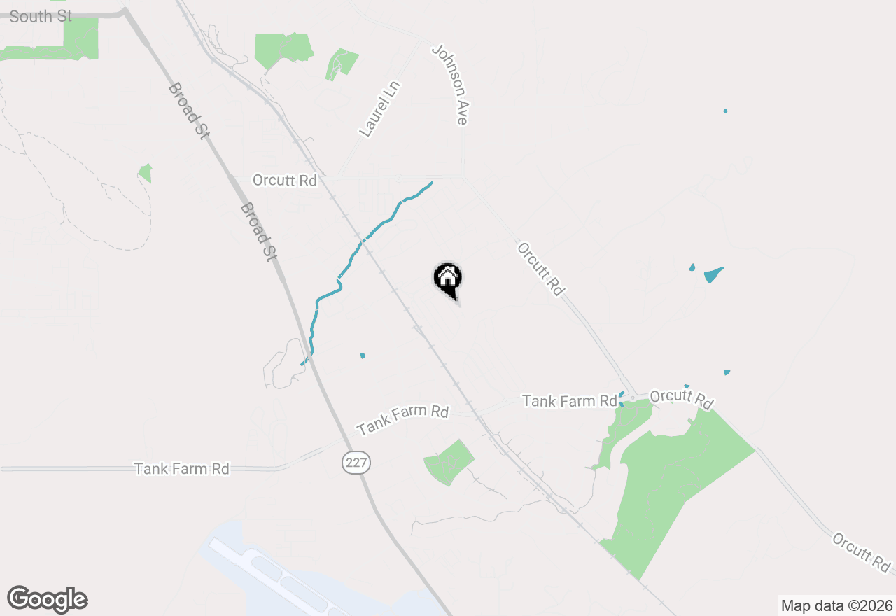 Map of 3901 Hayfield Loop, San Luis Obispo, CA 93401