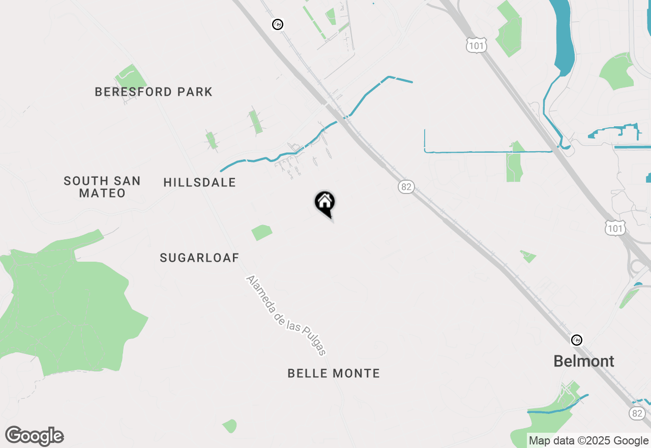 Map of 217 W 40th Avenue, San Mateo, CA 94403