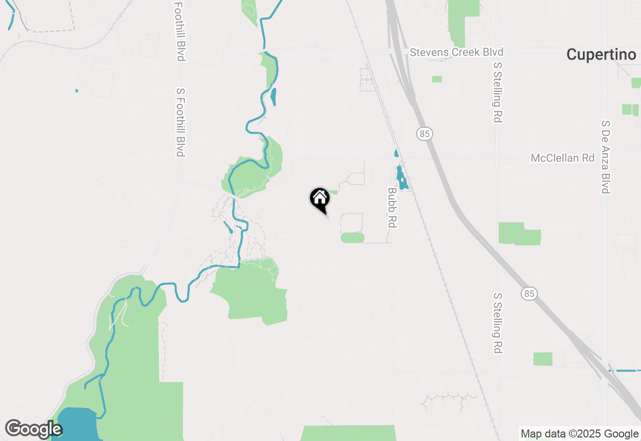 Map of 21836 Hyannisport Drive, Cupertino, CA 95014