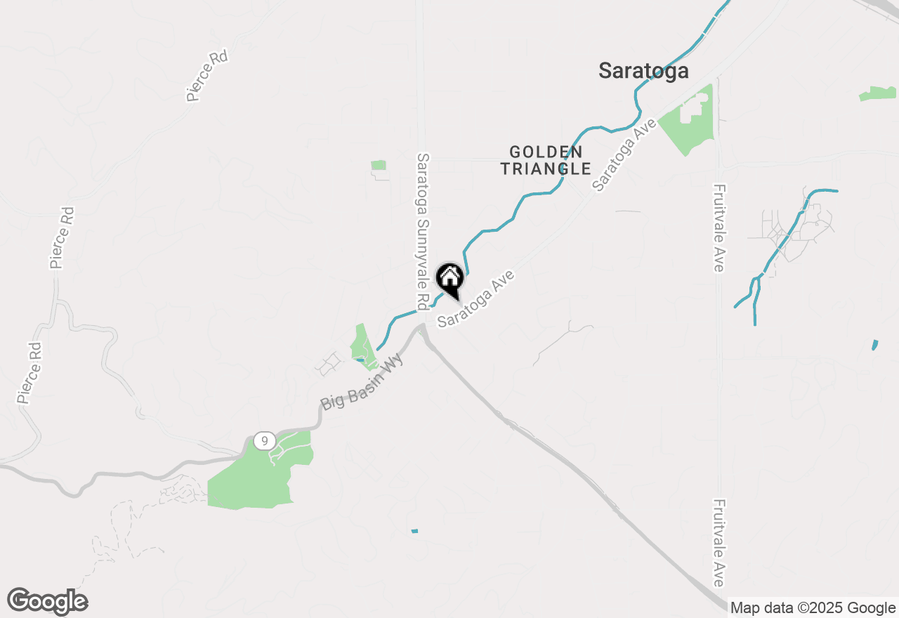 Map of 14357 Saratoga Avenue #B, Saratoga, CA 95070