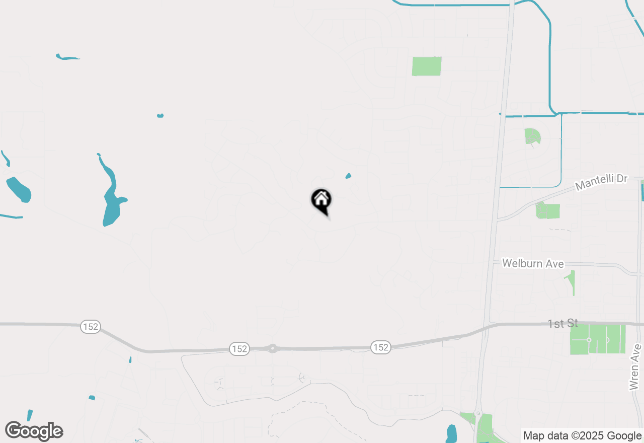Map of 8710 Wild Iris Drive, Gilroy, CA 95020