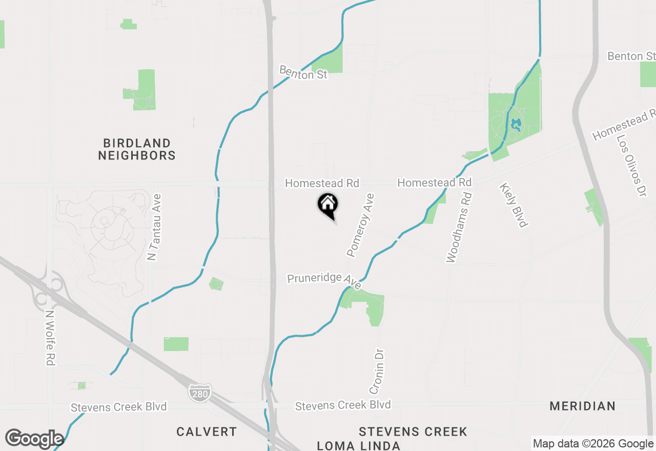 Map of 3416 Forbes Avenue, Santa Clara, CA 95051