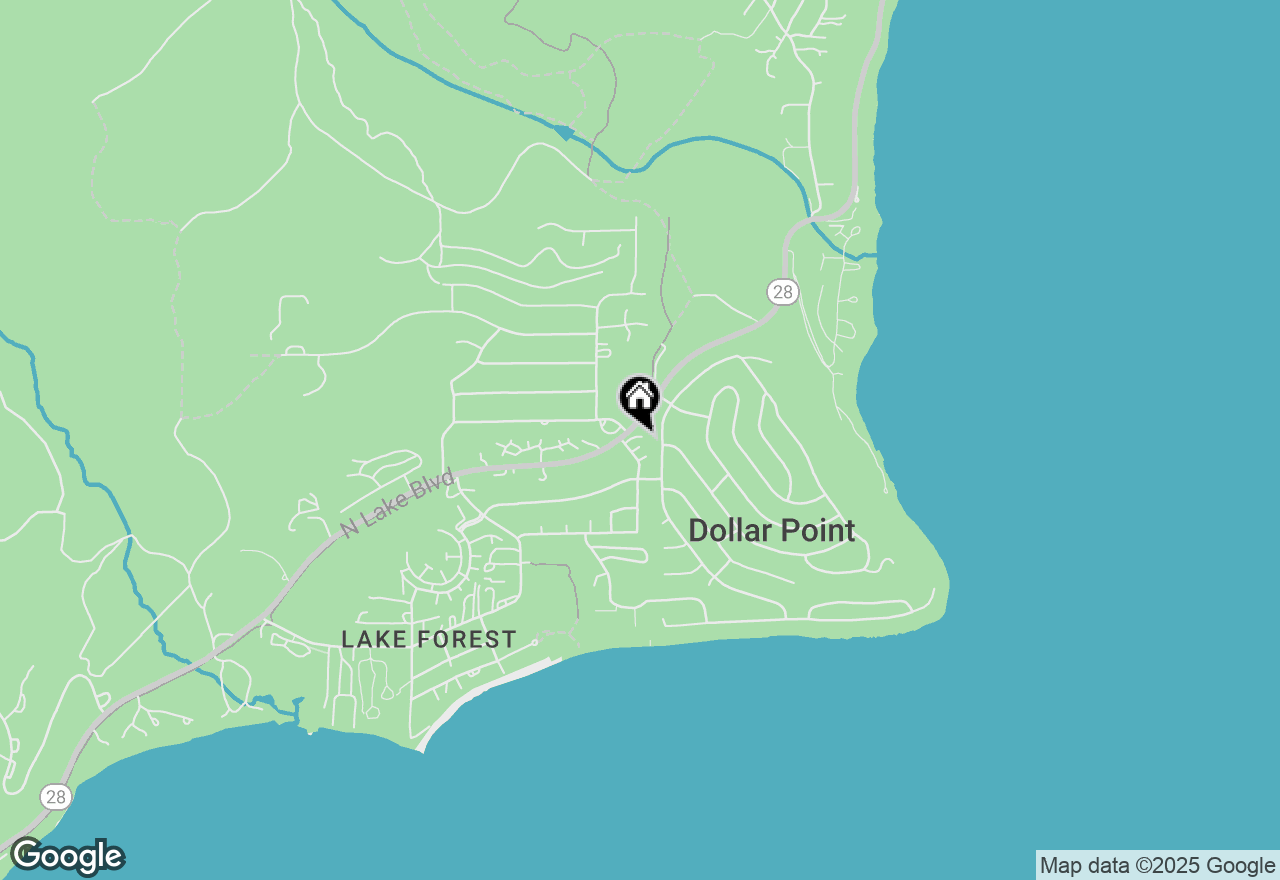 Map of 3200 North Lake Boulevard #10, Tahoe City, CA 96145