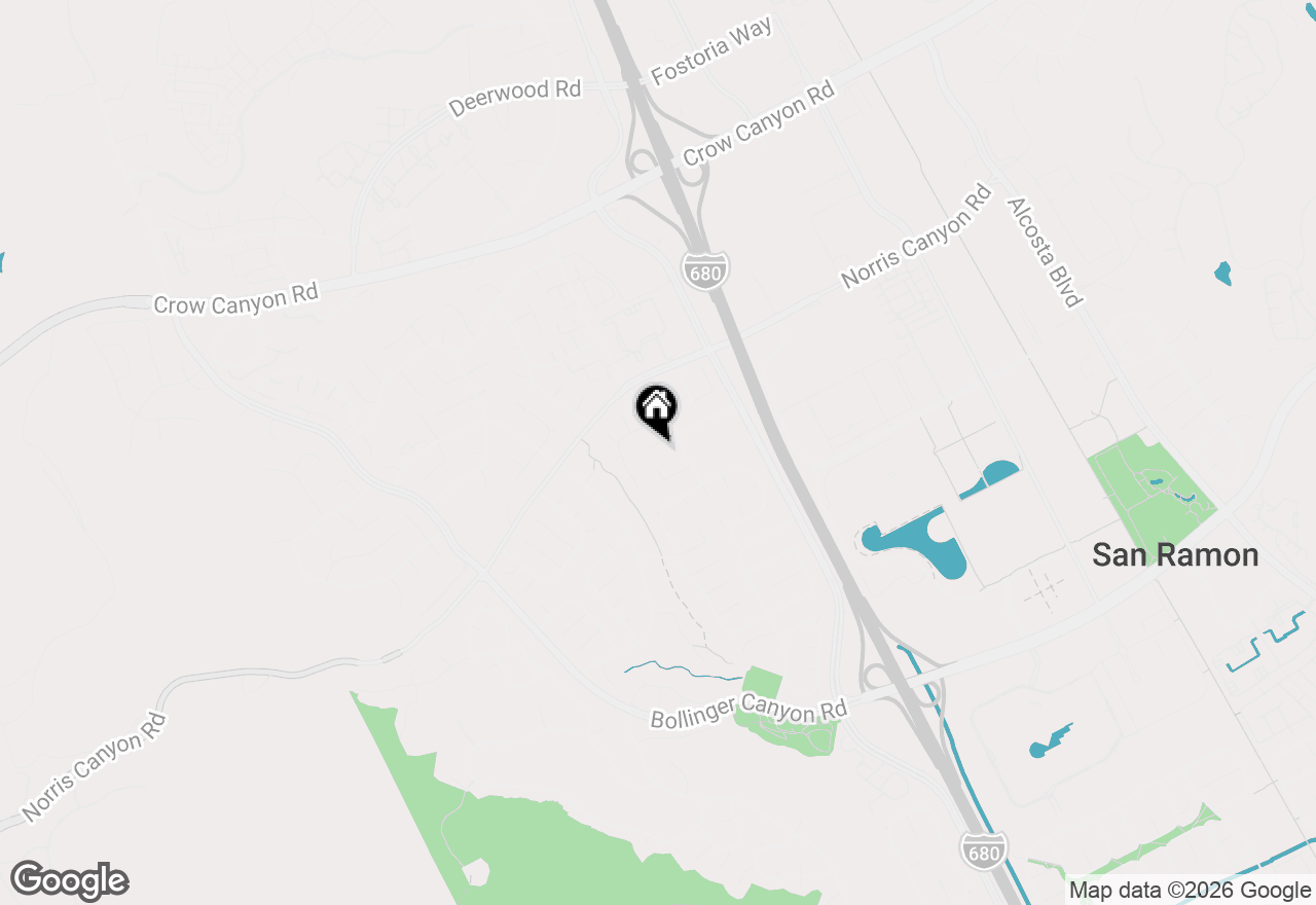 Map of 169 Castleton Court, San Ramon, CA 94583