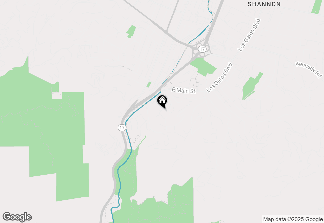 Map of 85 Prospect Avenue, Los Gatos, CA 95030