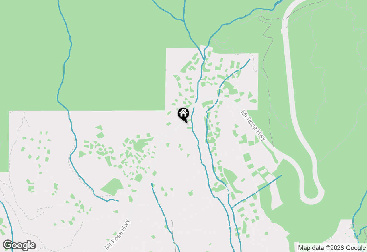 Map of 710 Birdie Way, Incline Village, NV 89451