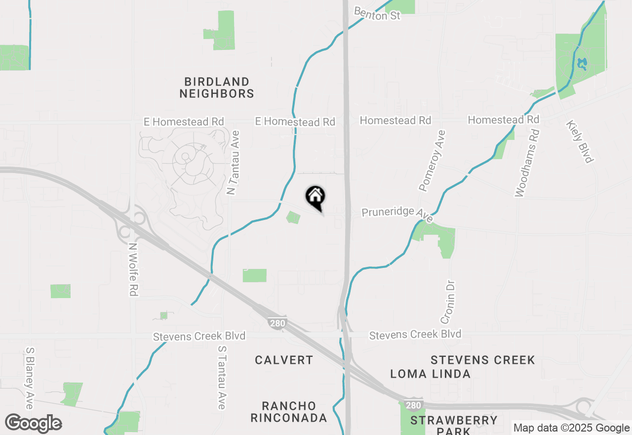 Map of 3704 Pruneridge Avenue, Santa Clara, CA 95051