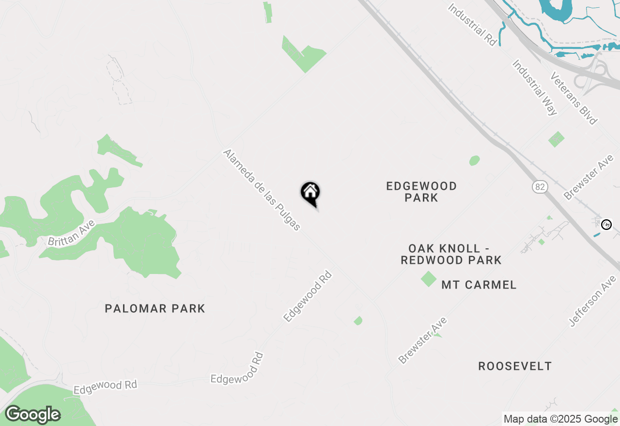 Map of 472 Emerald Avenue, San Carlos, CA 94070