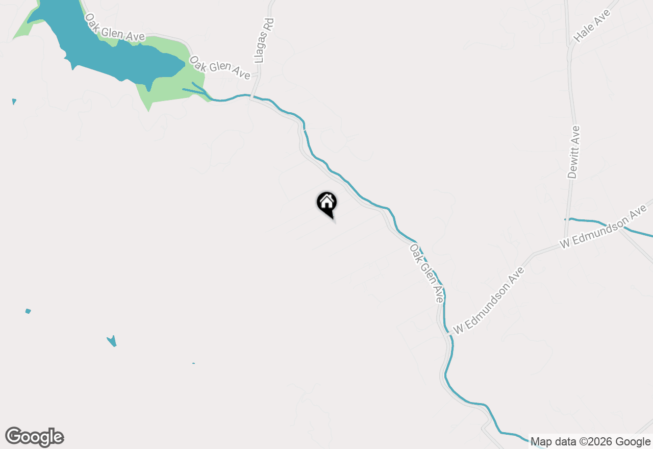 Map of 0 Oak Glen Avenue, Morgan Hill, CA 95037