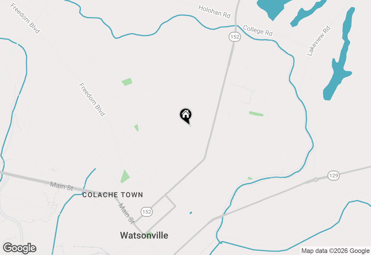 Map of 633 Oregon Street, Watsonville, CA 95076