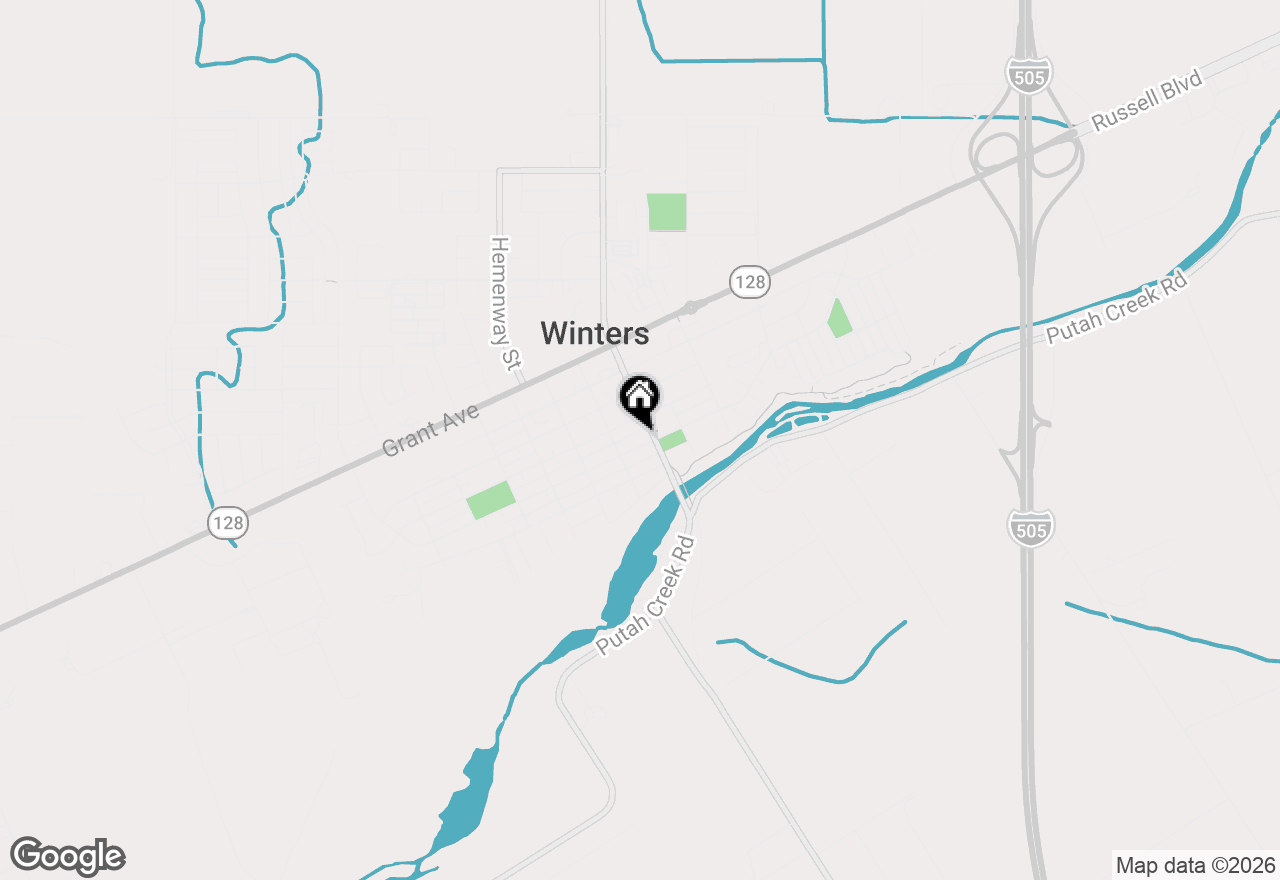 Map of 19 Main Street, Winters, CA 95694