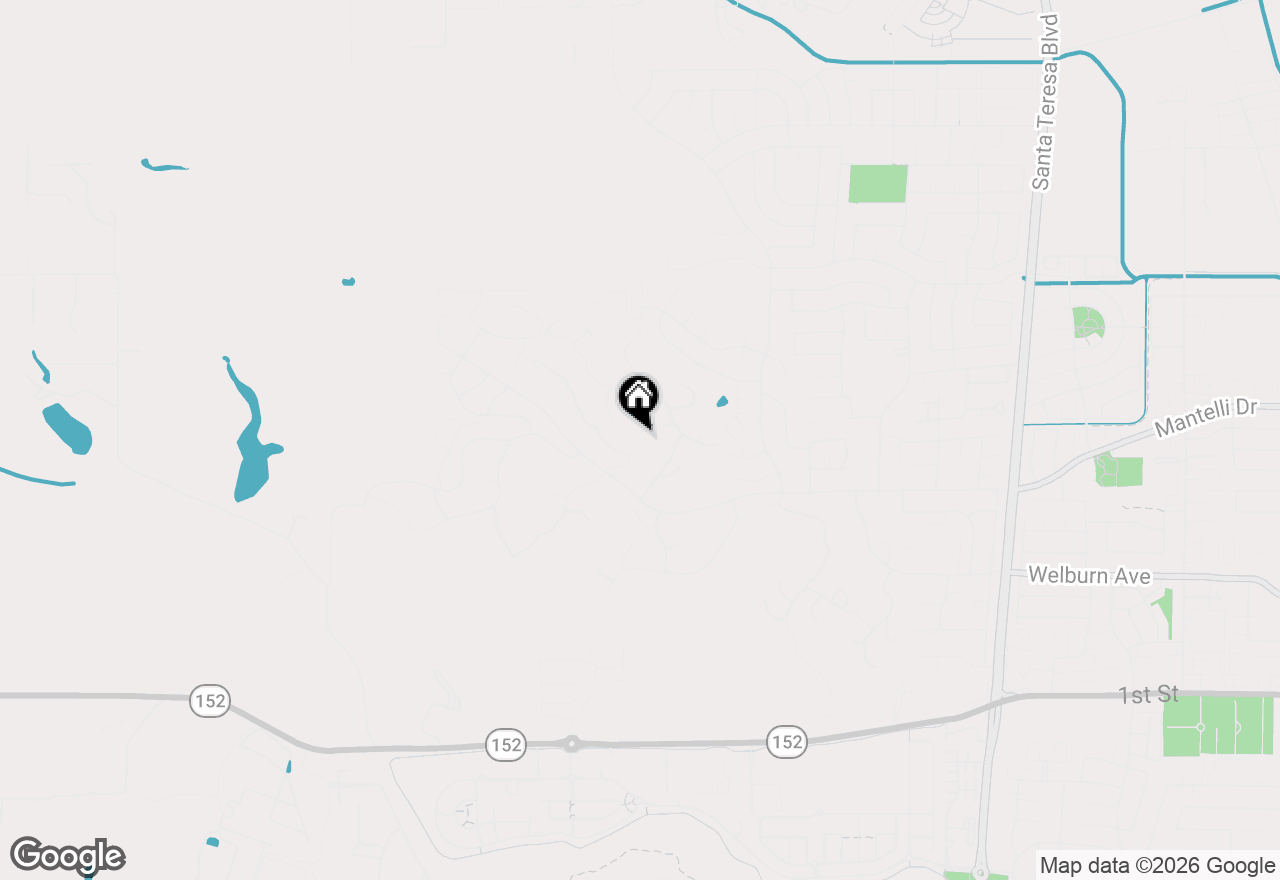 Map of 8951 Tea Tree Way, Gilroy, CA 95020
