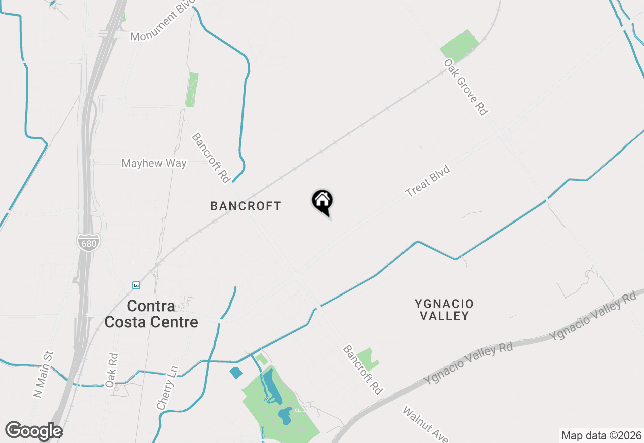 Map of 1642 Carriage Dr, Walnut Creek, CA 94598