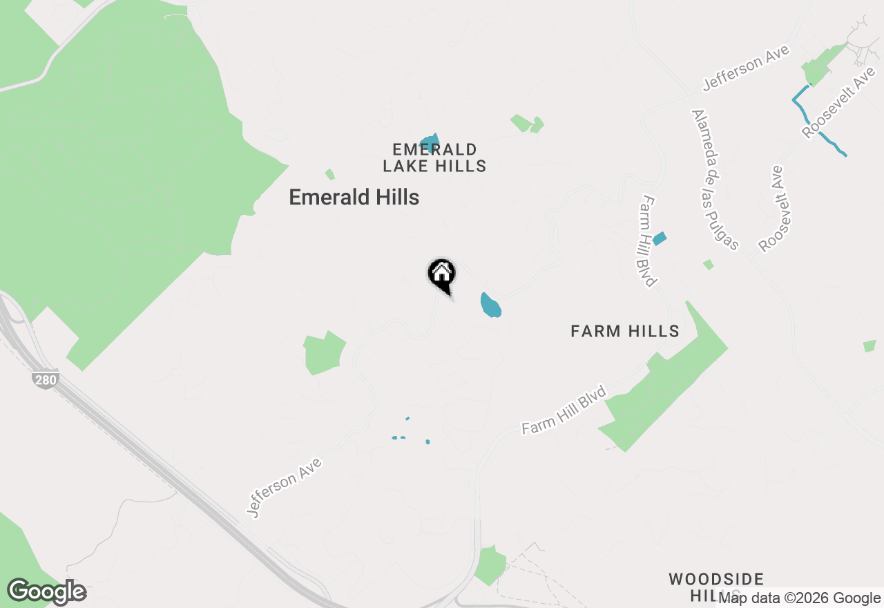 Map of 3961 Jefferson Avenue, Redwood City, CA 94062