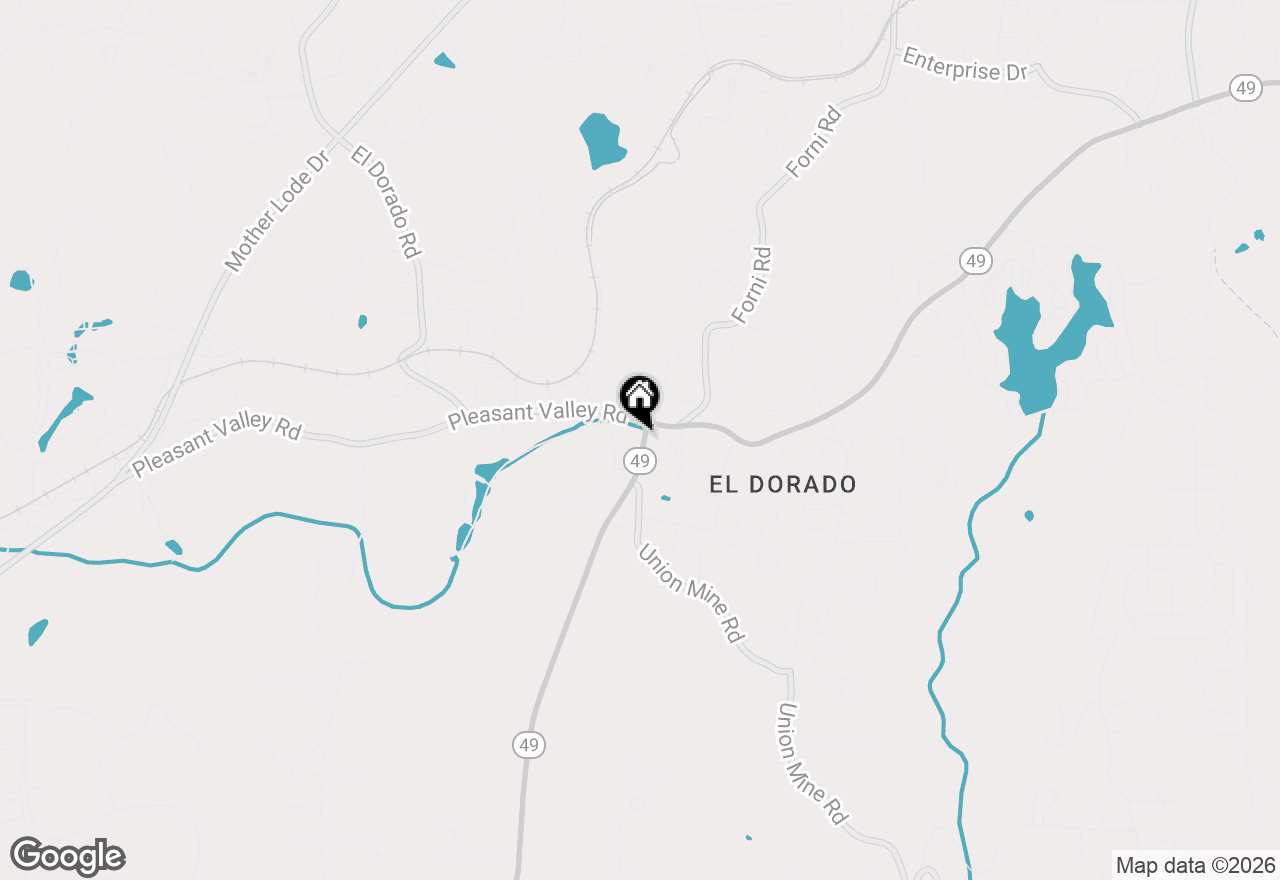 Map of 4700 State Highway 49, El Dorado, CA 95623